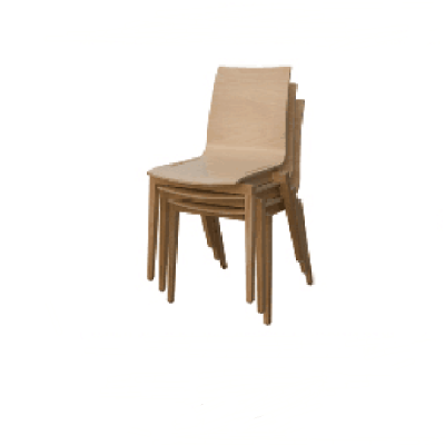 Yellow wholesale wooden directors chair dining chairs with wood leg CA16