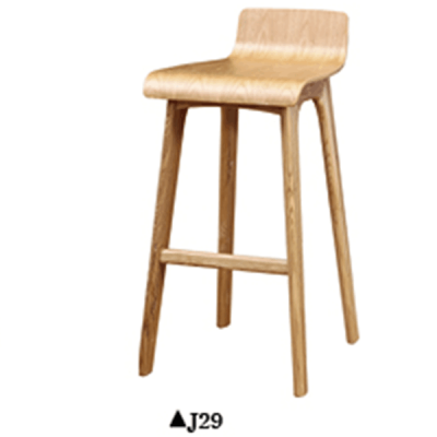 solid wood furniture bar stool adult high chair J29