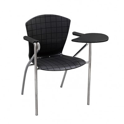 High quality with write table plastic chair for office