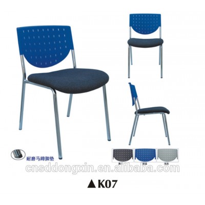 Comfortable plastic chair with cushion for seater