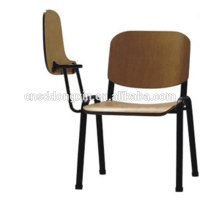 Meeting room chair wood/chairs with tables attached CA02