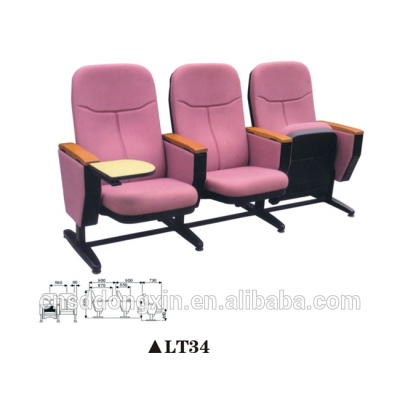 Best seller foldable large conference room chair;theater furniture